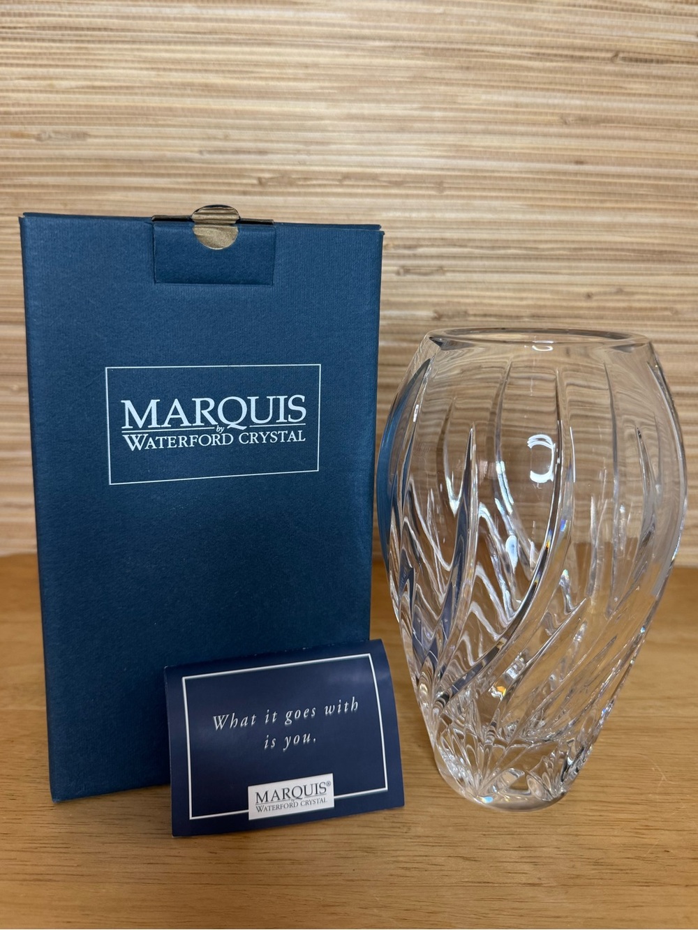 Marquis by Waterford Crystal Wyndmere Vase